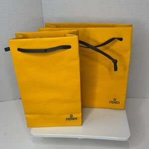 Fendi  Shopping Bags-Set of 2- Vintage EUC